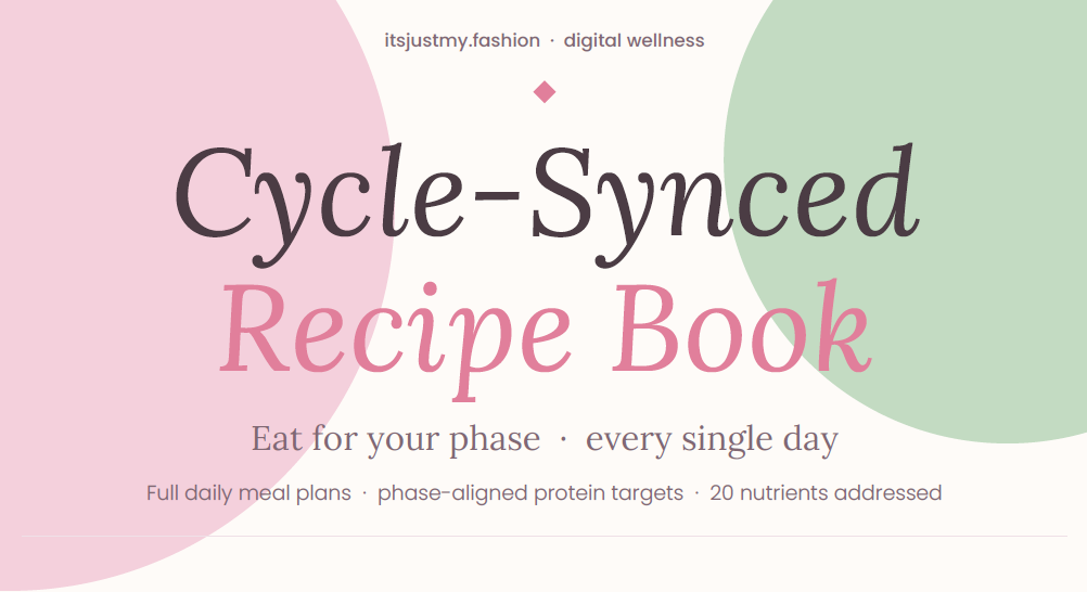 CycleSynced 28Day RecipeBook